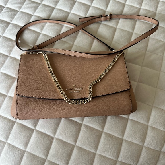 Kate Spade laurel way greer crossbody bag, light fawn, used just once - Picture 4 of 4
